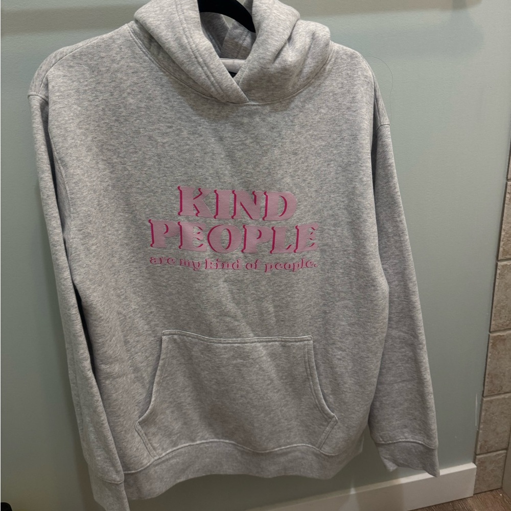Brunette The Label Light Gray Sweatshirt